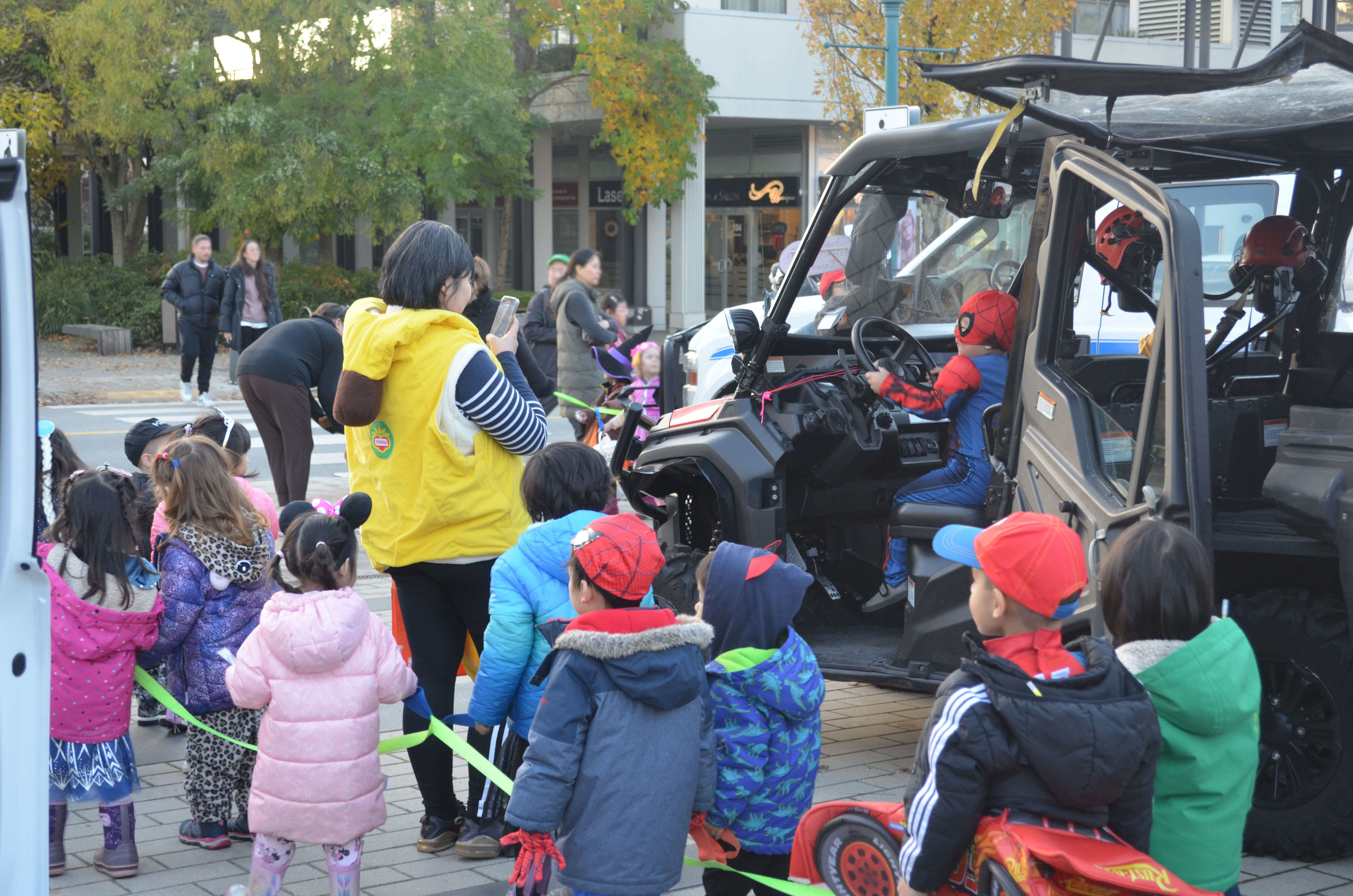 Coquitlam RCMP Halloween Trick or Treat Party at BOOchanan Square