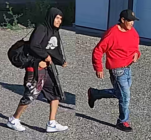 La police demande l’aide du public pour identifier deux hommes dans le cadre d’une enquête sur les armes à feu