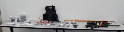 Recovered items from search warrant