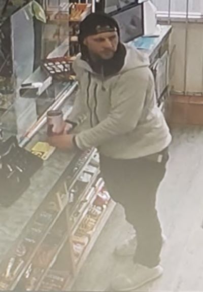 Male suspected of stealing an iPhone